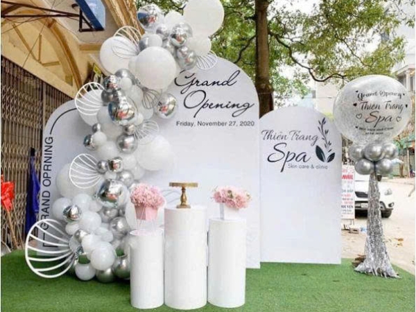 TRANG TRÍ SỰ KIỆN KHAI TRƯƠNG SPA