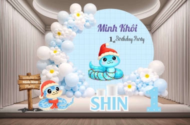 Dịch Vụ Trang Trí Backdrop 3D Sinh Nhật Theo Chủ Đề Hot Nhất Tại Biên Hòa